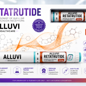 Alluvi Retatrutide 20mg – Research Pen,Alluvi Retatrutide 20mg research pen for laboratory R&D applications