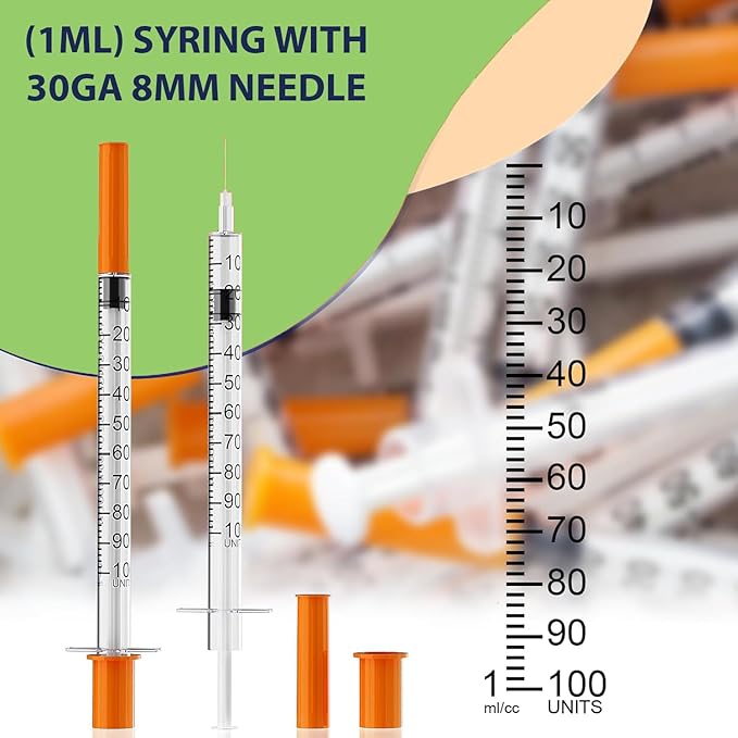 Sterile 1ml 30G Tools,Sterile 10 Pack- 1ml 30G Precision Measuring,1ml 30G Sterile Precision Tools 10 Pack,