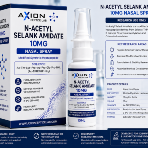 N-Acetyl Selank Amidate 10mg, NA Selank Amidate research, NA Selank laboratory material, acetyl Selank amide research, Ac Selank NH2 research, modified Selank laboratory material, Selank terminal modification, modified heptapeptide research, acetylated heptapeptide research, amidated heptapeptide research, terminally modified peptide, peptide acetylation research, peptide amidation research, dual modified peptide, N terminal peptide modification, C terminal peptide modification, peptide terminal chemistry, acetylated peptide laboratory study, amidated peptide laboratory study, synthetic heptapeptide material, seven residue peptide research, TKPRPGP research material, Ac TKPRPGP research, Ac TKPRPGP NH2, Selank backbone research, Selank analogue chemistry, Selank derivative research, Selank structural analogue, Selank modification research, Selank peptide chemistry, Selank comparative research, modified tuftsin analogue, tuftsin derivative laboratory research, TKPR peptide research, tuftsin sequence research, short regulatory peptide research, short peptide laboratory material, short peptide chemistry, synthetic short peptide research, peptide design laboratory research, peptide engineering studies, terminal peptide engineering, peptide structure modification, peptide structural comparison, peptide analogue comparison, modified peptide comparison, parent peptide comparison, peptide structure function research, heptapeptide structure function, peptide molecular structure, peptide terminal charge research, terminal charge peptide studies, peptide physicochemical research, peptide biophysical studies, modified peptide biophysics, peptide conformation studies, modified peptide conformation, peptide molecular interactions, modified peptide interactions, peptide binding laboratory research, peptide solution chemistry, peptide formulation studies, liquid peptide research, liquid peptide formulation, research spray formulation, peptide spray research material, laboratory spray peptide, peptide solution stability, modified peptide stability, acetylated peptide stability, amidated peptide stability, peptide degradation studies, peptide degradation analysis, peptide stability comparison, terminal modification stability, peptide temperature study, peptide pH stability research, peptide light stability study, peptide buffer compatibility, peptide formulation compatibility, peptide solution analysis, peptide analytical chemistry, modified peptide analytical research, heptapeptide analytical research, Selank analytical chemistry, Selank analogue analysis, peptide identity verification, modified peptide identity, peptide sequence verification, terminal modification verification, acetylation verification peptide, amidation verification peptide, peptide mass verification, peptide molecular mass analysis, modified peptide mass analysis, heptapeptide mass spectrometry, peptide LCMS research, modified peptide LCMS, Selank LCMS analysis, Selank variant LCMS, peptide HPLC research, modified peptide HPLC, Selank HPLC analysis, heptapeptide chromatography, peptide chromatographic analysis, modified peptide chromatography, peptide retention research, chromatographic peptide comparison, peptide analytical method development, heptapeptide method development, modified peptide method validation, peptide reference material research, peptide analytical reference, Selank research reference, modified Selank reference material, peptide laboratory standard, peptide research standard, peptide molecular characterisation, peptide analytical characterisation, modified peptide characterisation, heptapeptide characterisation, Selank variant characterisation, peptide research documentation, peptide batch documentation, peptide COA research, peptide specification verification, modified peptide specifications, peptide laboratory investigation, heptapeptide laboratory investigation, Selank molecular investigation, modified Selank molecular research, peptide chemistry laboratory, biochemical peptide research, molecular peptide studies, synthetic peptide science, peptide R&D material, laboratory peptide sourcing, research peptide sourcing, modified peptide sourcing, heptapeptide sourcing, peptide laboratory supplier, modified peptide research supplier, analytical peptide supplier, peptide research procurement, laboratory peptide procurement, research compound procurement, peptide formulation development, peptide formulation analysis, peptide formulation stability, peptide packaging research, peptide solution characterisation, peptide terminal group research, terminally protected peptide research, acetyl amide peptide research, modified tuftsin peptide studies, Selank sequence comparison, Selank terminal chemistry, heptapeptide sequence analysis, short peptide sequence research, peptide sequence structure study, peptide modification chemistry, synthetic peptide modification, laboratory peptide analytics, peptide quality characterisation, peptide chromatographic profiling, peptide mass spectral analysis, peptide molecular identity research