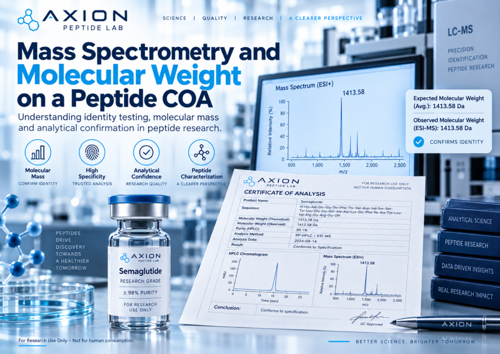 What is a peptide COA