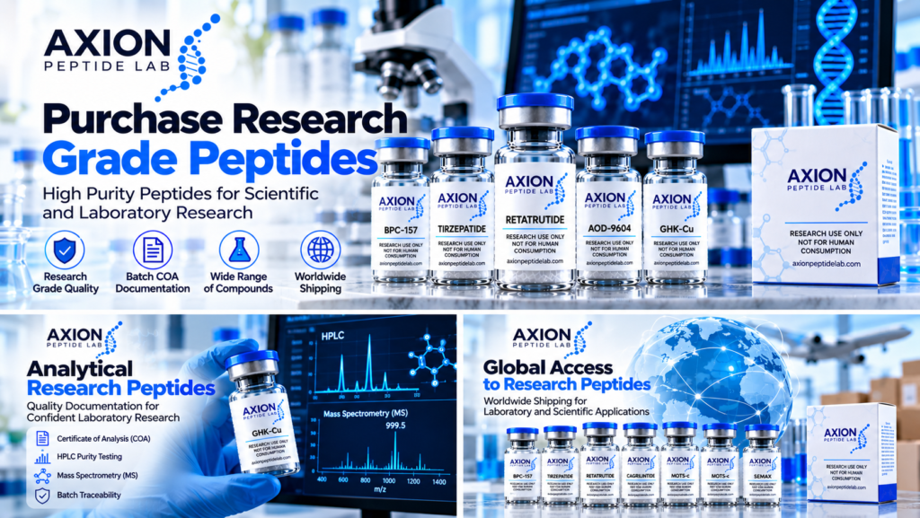 Purchase Research Grade Peptides | Axion Peptide Lab