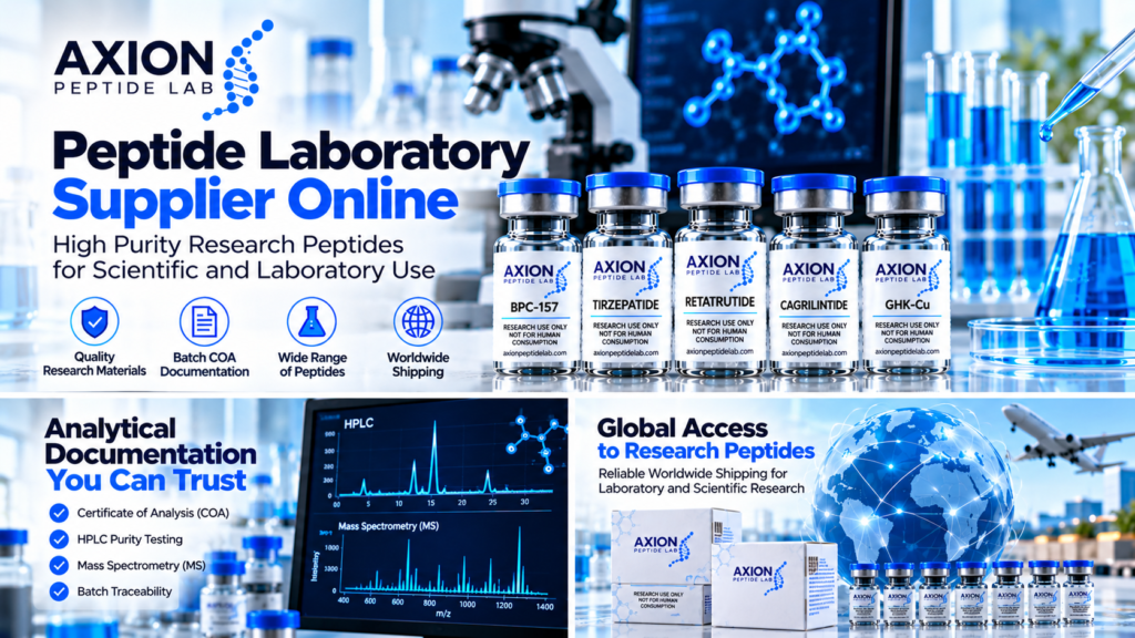 Peptide laboratory supplier online – Axion Peptide Lab